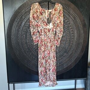 By Timo vintage floral print dress XS